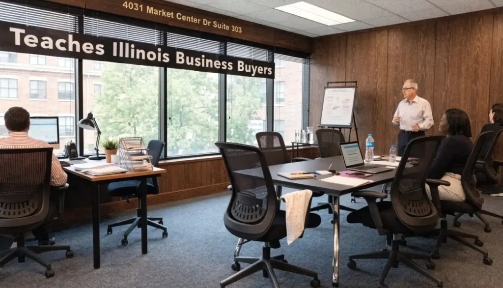 4031 Market Center Dr Suite 303 Teaches Illinois Business Buyers