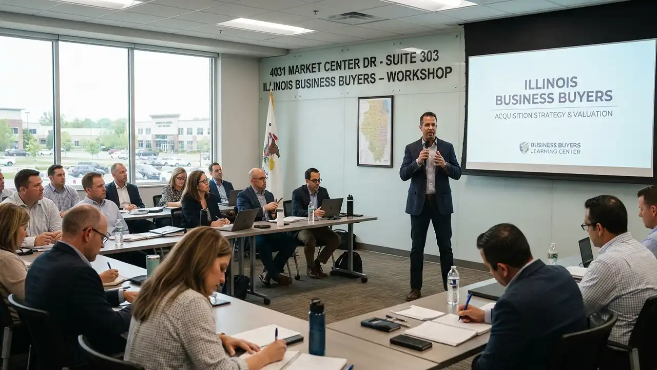 4031 Market Center Dr Suite 303 Teaches Illinois Business Buyers