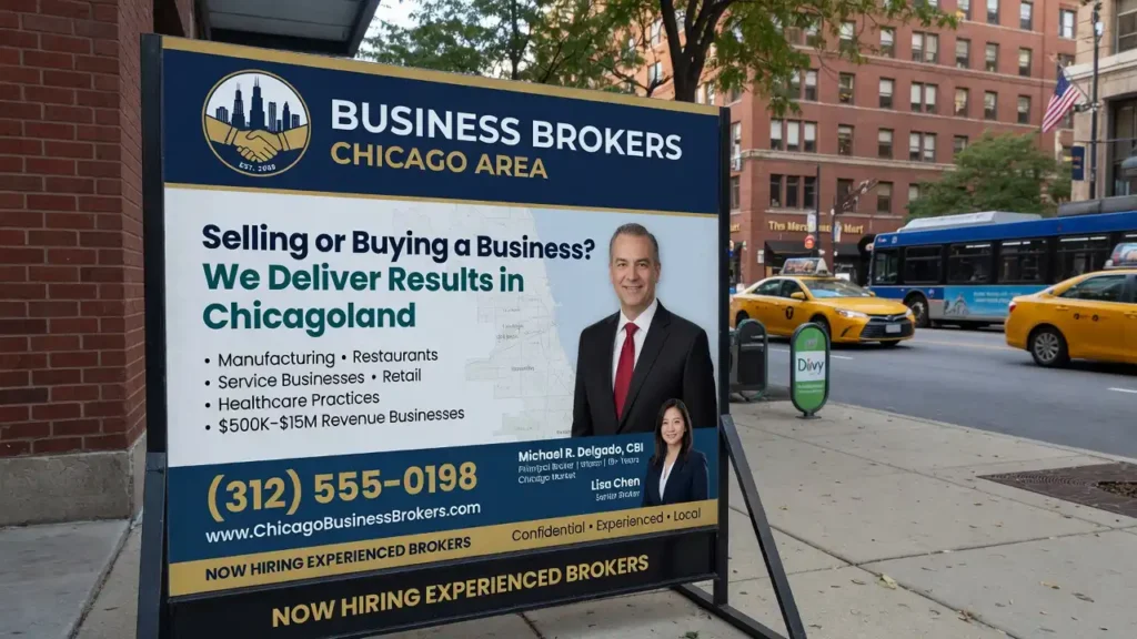 Business Brokers Chicago Area
