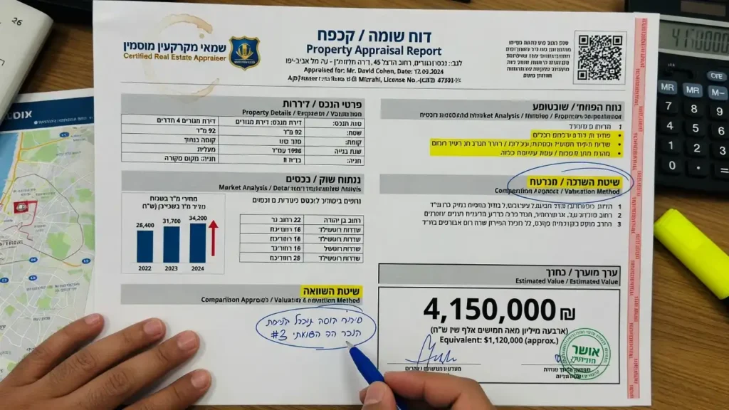 How to Read an Israeli Property Appraisal Report A Strategic Guide for Buyers and Investors in 2026