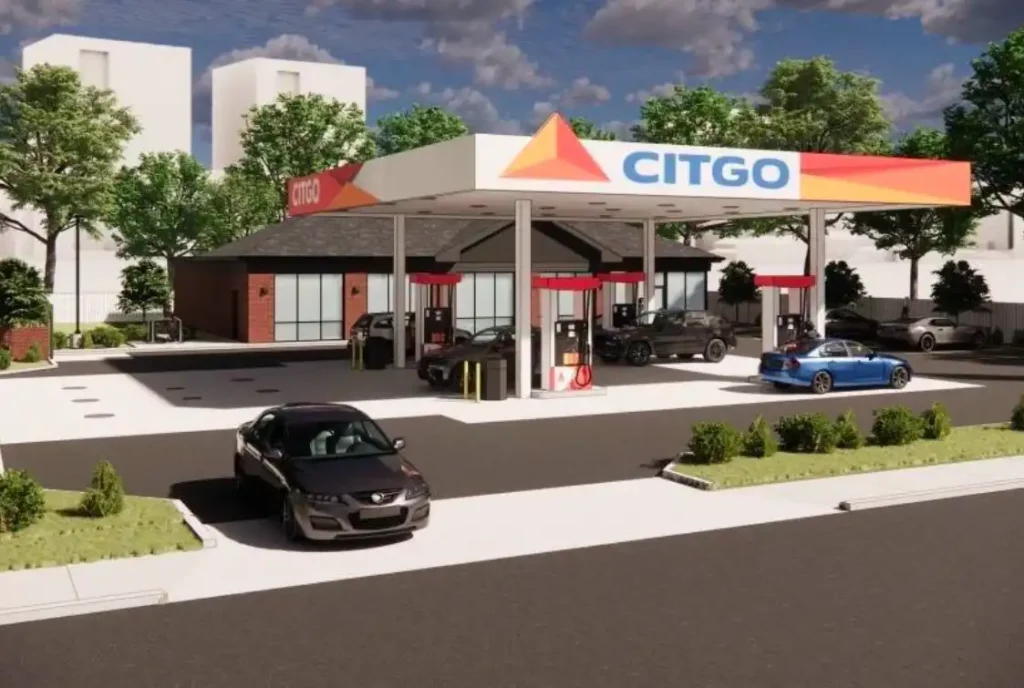New Gas Station in Southwest Suburbs of Chicago