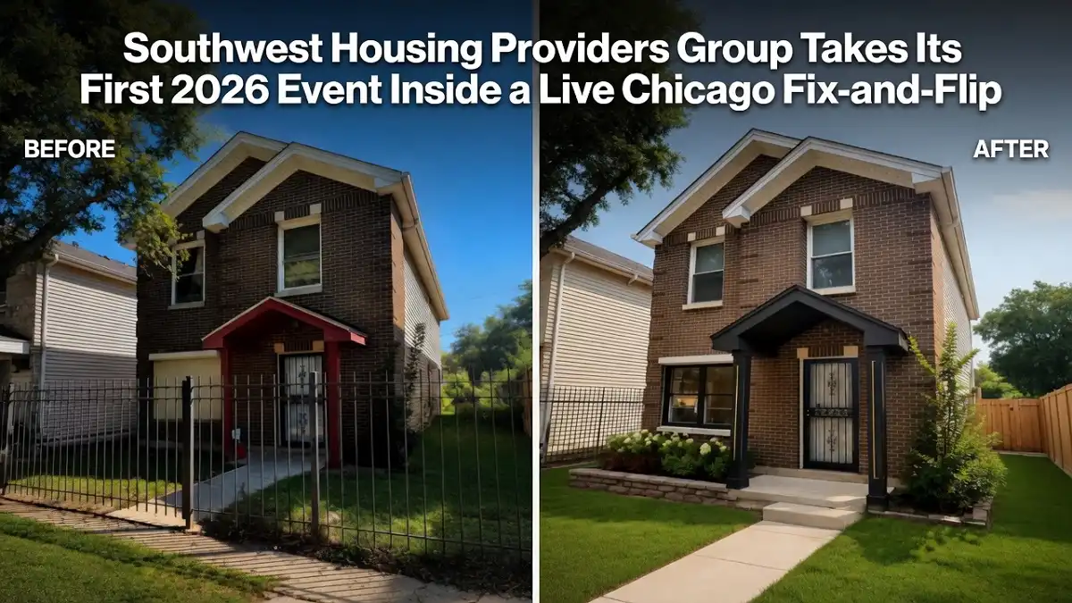 Southwest Housing Providers Group Takes Its First 2026 Event Inside a Live Chicago Fix-and-Flip