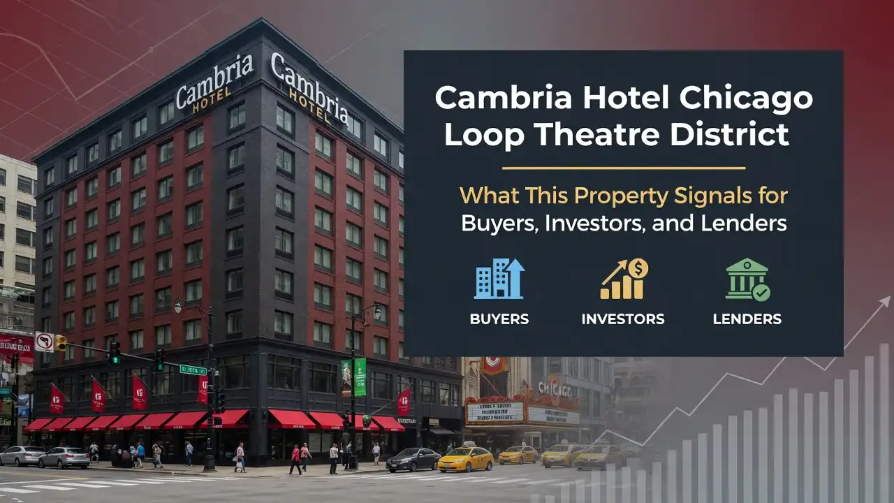 Cambria Hotel Chicago Loop Theatre District What This Property Signals for Buyers, Investors, and Lenders