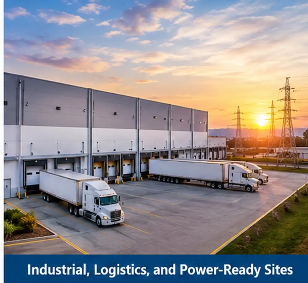 Industrial, Logistics, and Power-Ready Sites