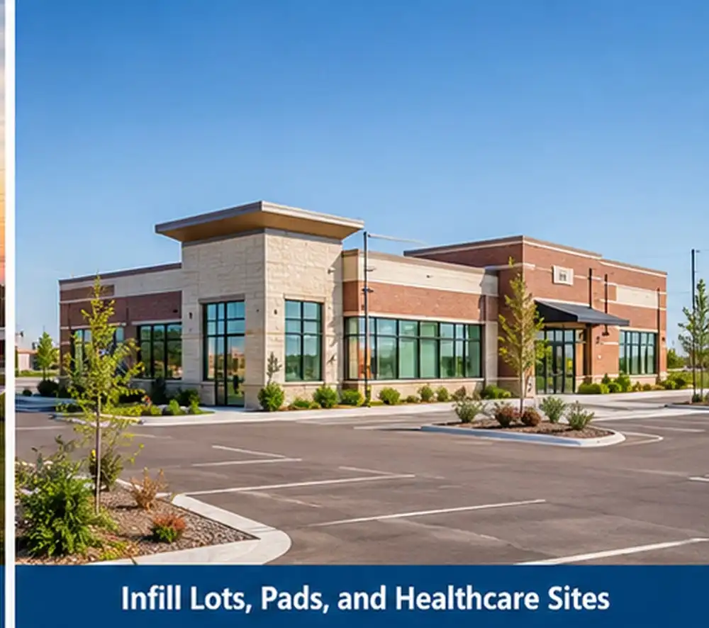 Infill Lots, Pads, and Healthcare Sites