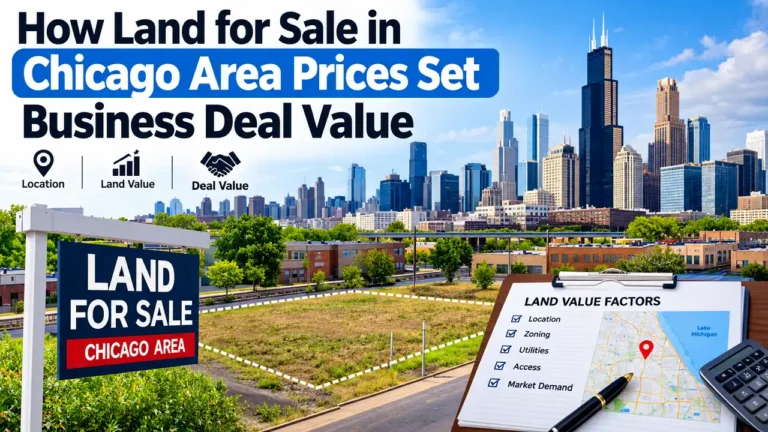 How Land for Sale in Chicago Area Prices Set Business Deal Value